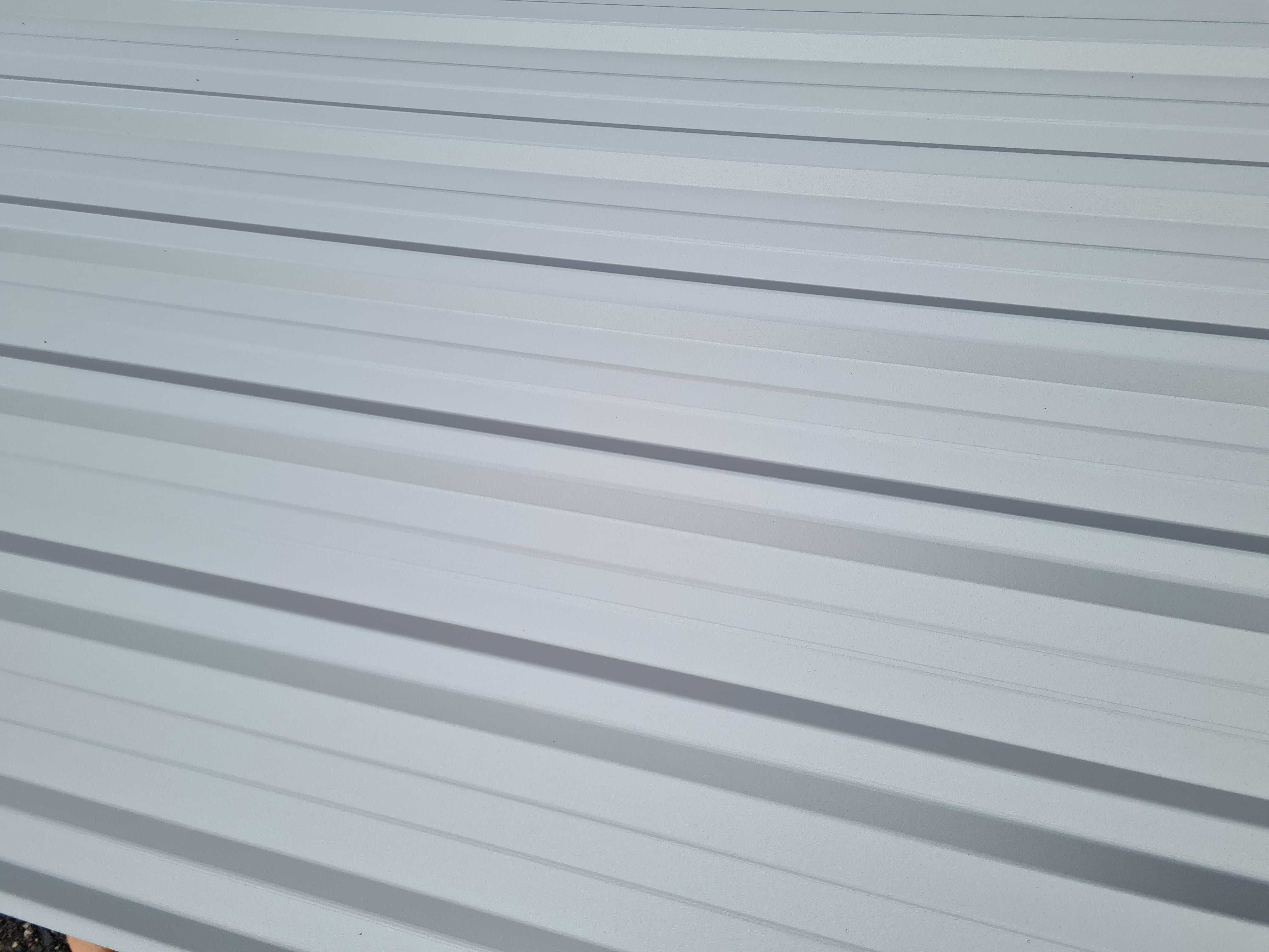 blacha trapezowa t18 ral 9006 0.6 grubość!