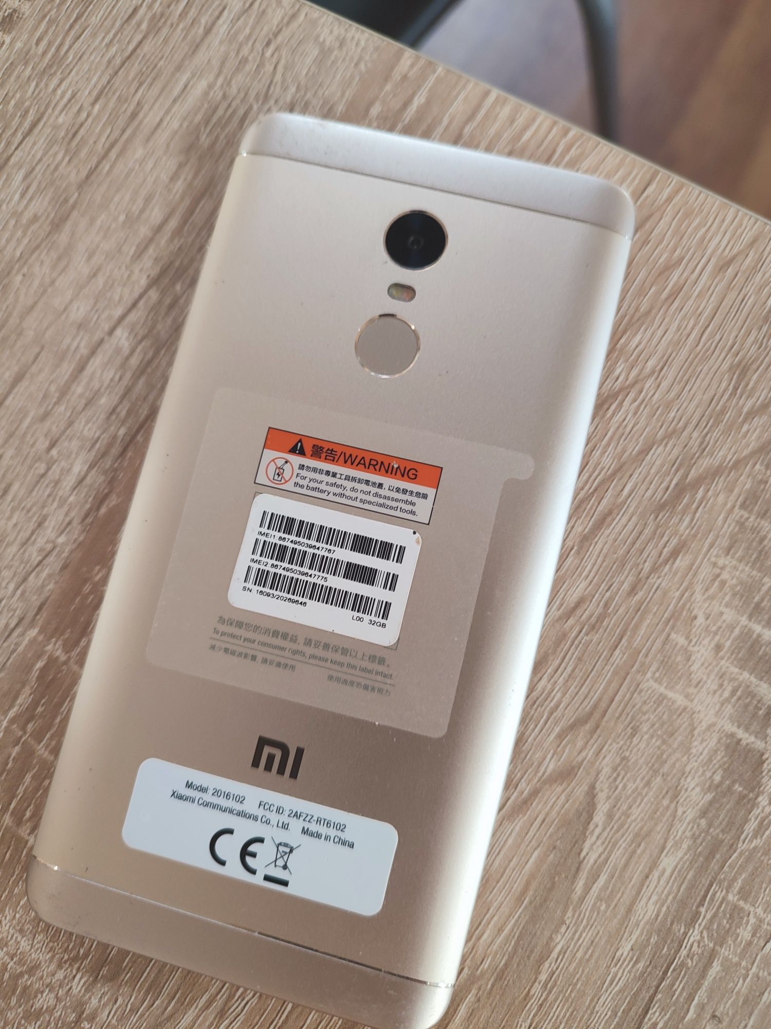 Xiaomi note 4 smartfon