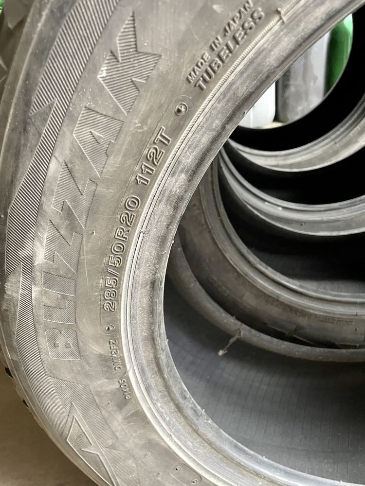 Зимові шини BRIDGESTONE Blizzak DM-V2 285/50 r20