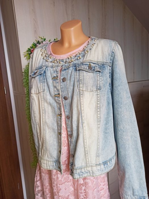 Sg Katana jeansowa 40 , L dżinsowa kurtka 40 , L