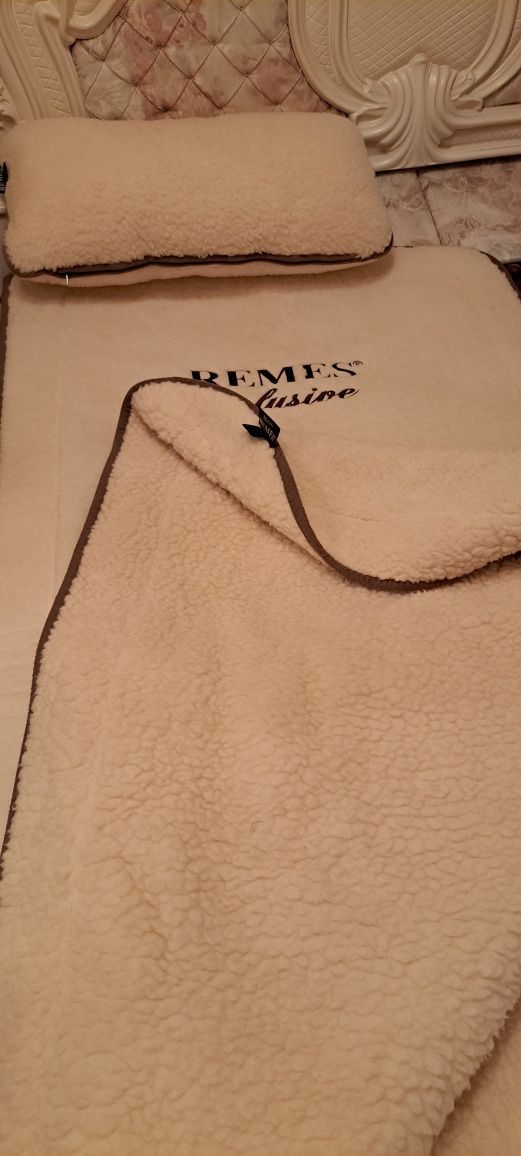 Pościel z 100% wełny - komplet Remes Merino Woolmark