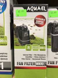 Filtr wewnętrzny fan filter mikro plus 30L aquael 250L/h