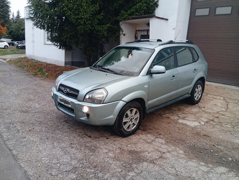 Tucson 2,0 benzyna gaz, klimatyzacji, zamiana,zamienię