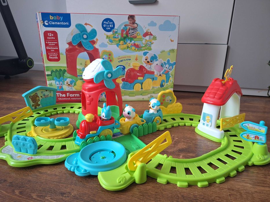 Clementoni interaktywny pociąg farmera  /Pierwszy pociąg