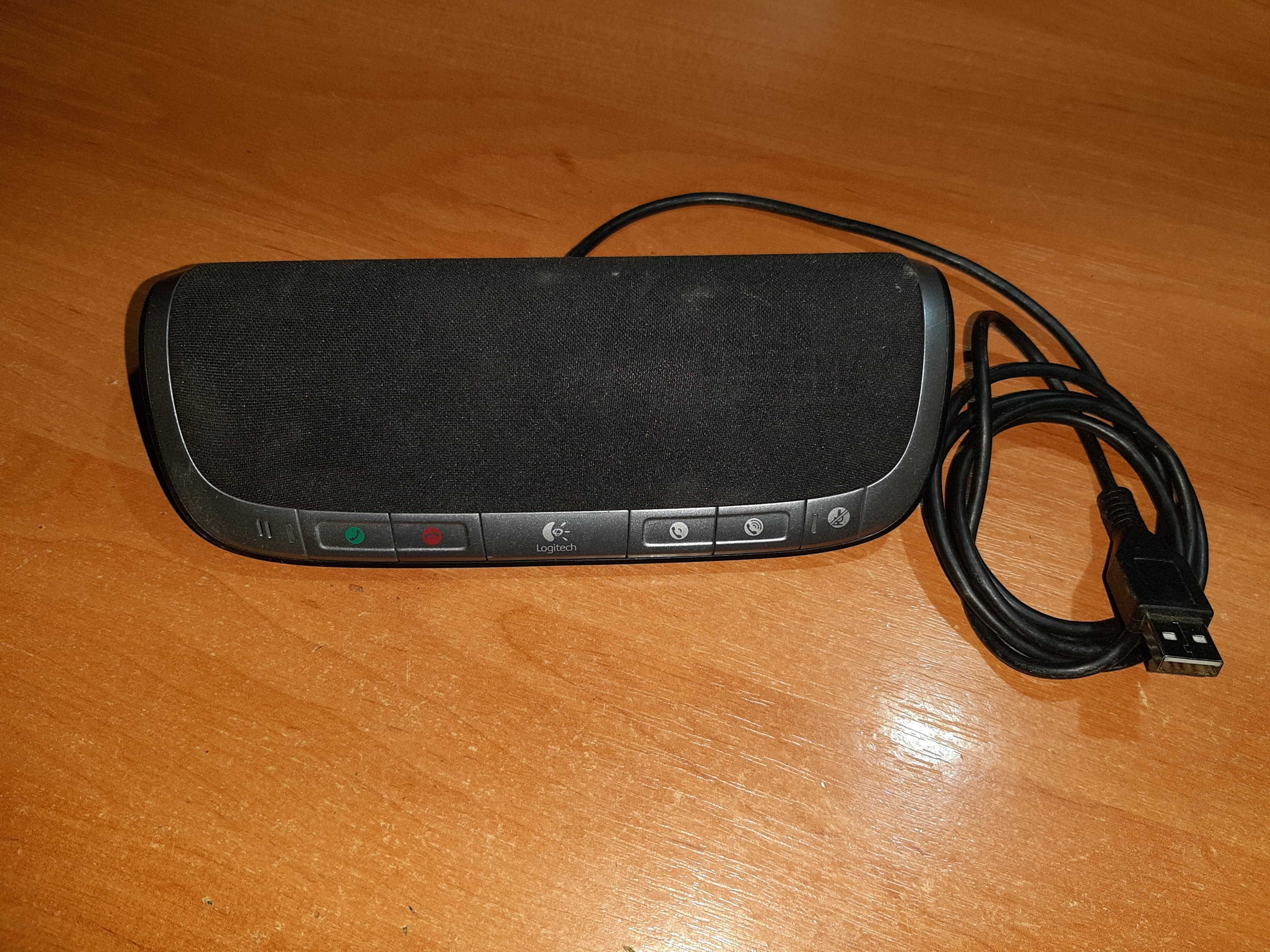 Logitech Easycall C-UAG50 Desktop Speaker Phone Voip Conference Call