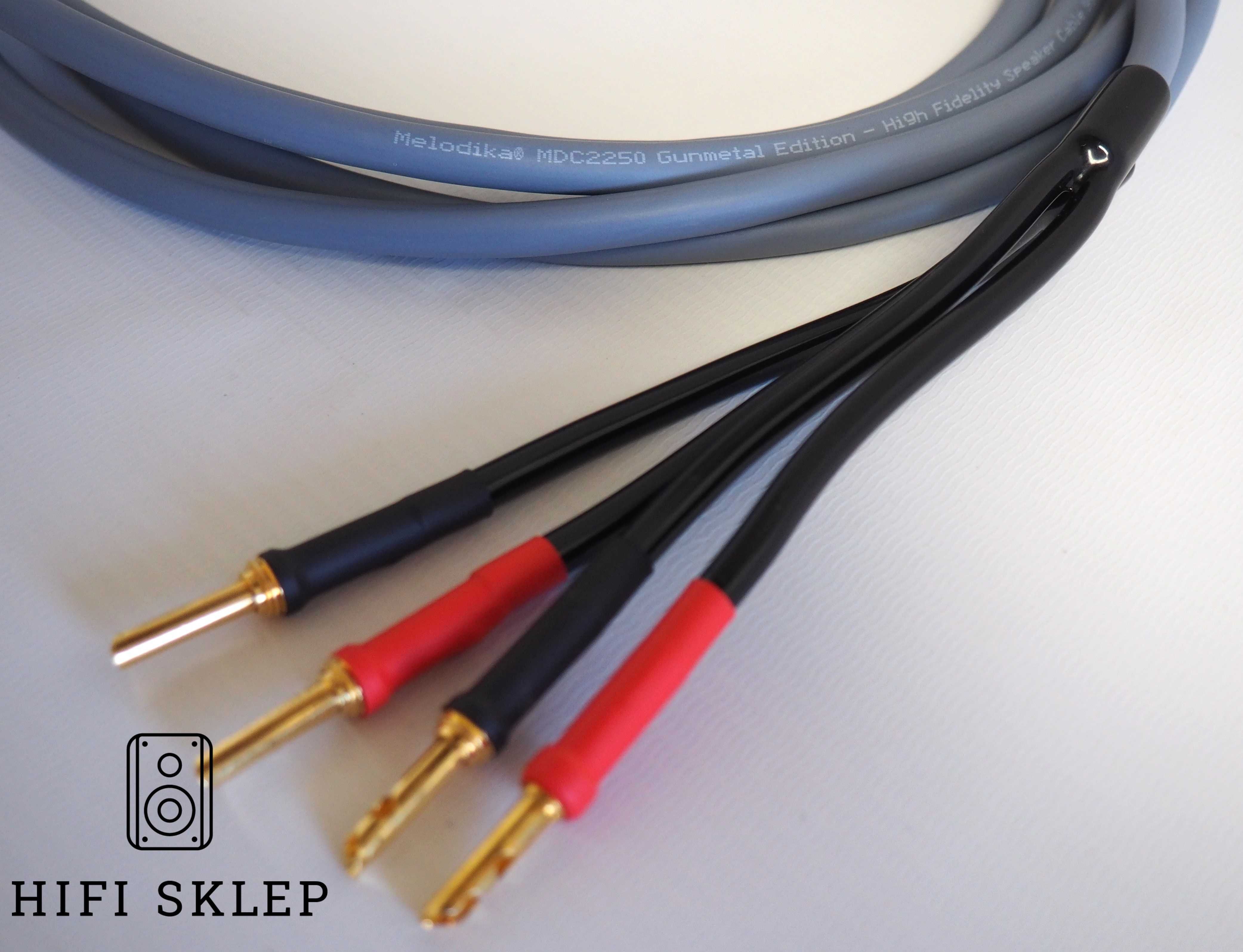 Melodika Gunmetal MDC2250 /2x1,5m/ 2,5 mm2 /konfekcja na Wireworld