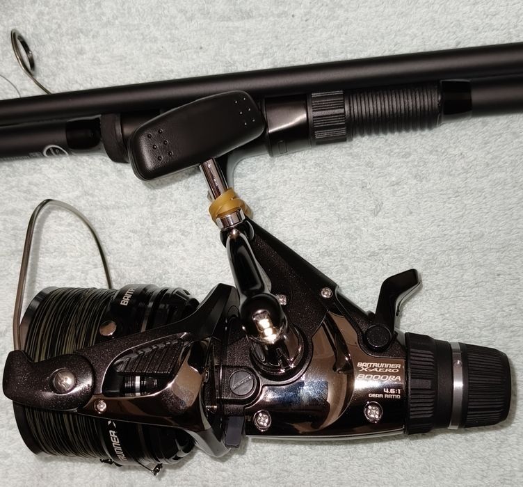 2 x NOWE Kołowrotek Shimano Baitrunner X-Aero 8000 RA