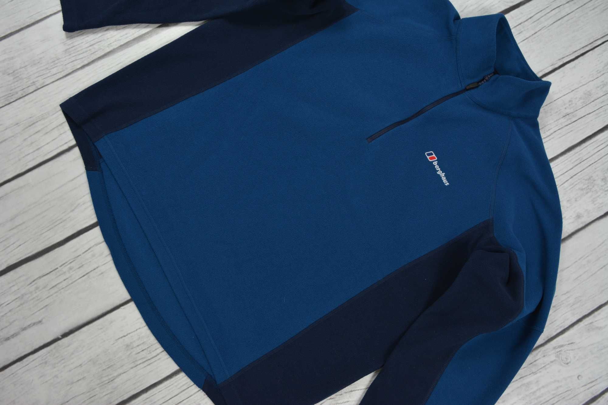 Berghaus Outdoor Turystyczna Bluza Polar Half Zip Trekking Roz. XL/XXL