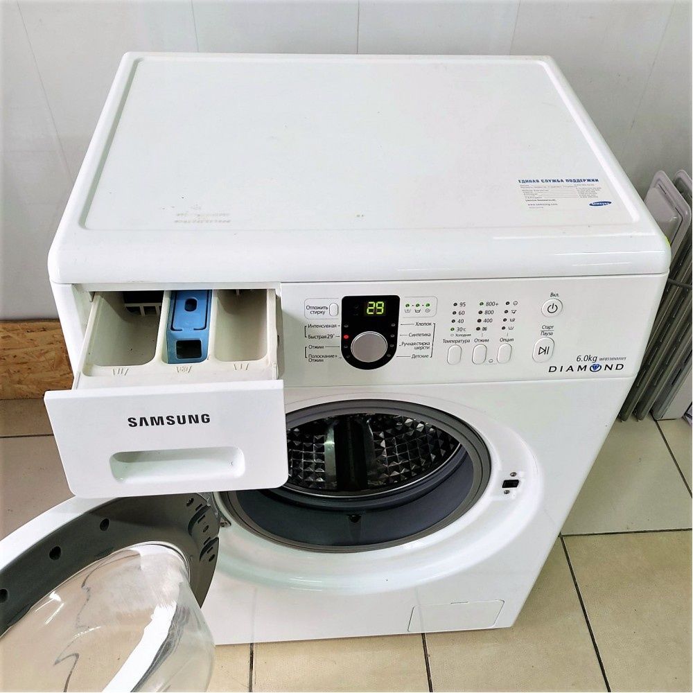 ‼️С Доставкой ‼️Стиральная машина Samsung Diamond с загрузкой 6 кг