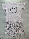 Piżama piżamka dziewczęca 100 % bawełna Smiley World H&M r. 116