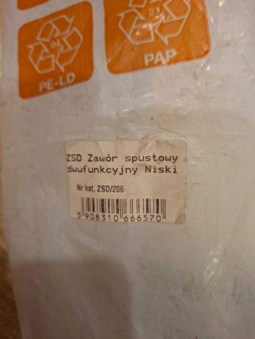 KKPOL Zawór spustowy dwufunkcyjny ZSD/206