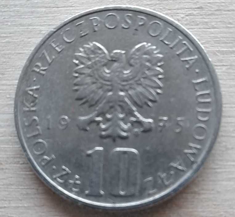 Bolesław Prus 10 zł. 1975