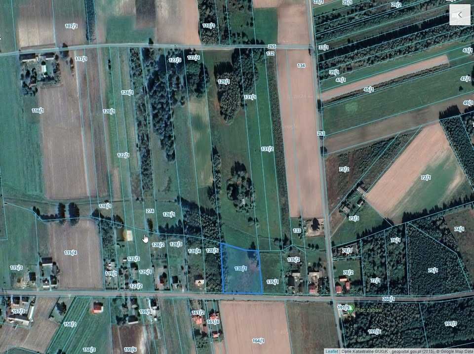 Działka Poschła Parysów 34700 metrów Okazja