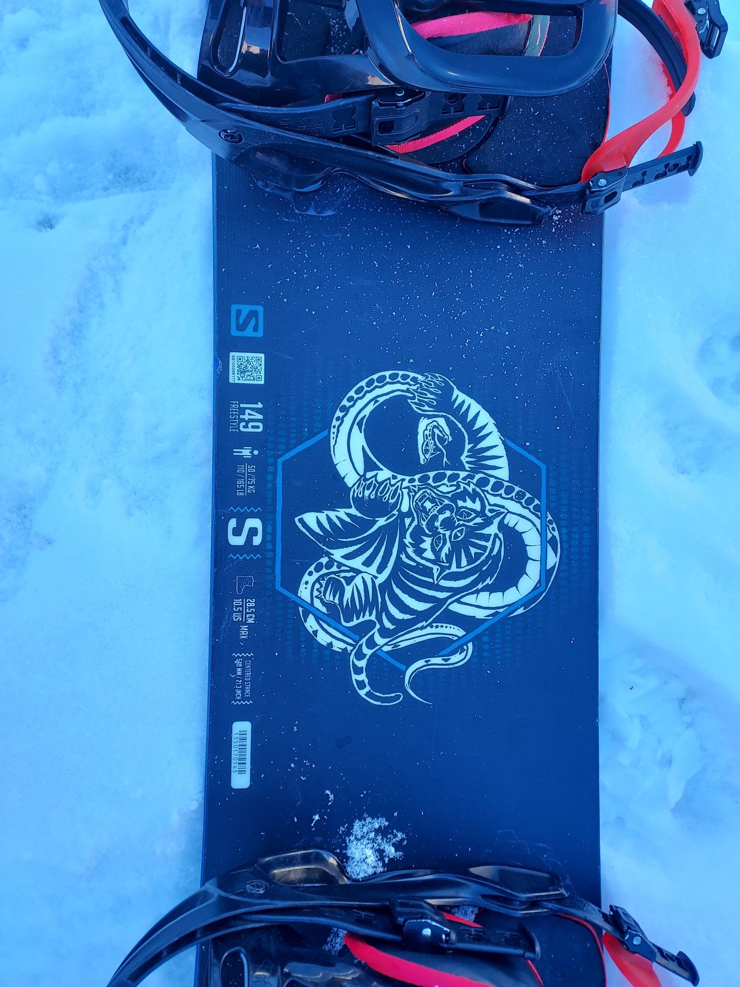 Snowboard salomon craft z buty burton