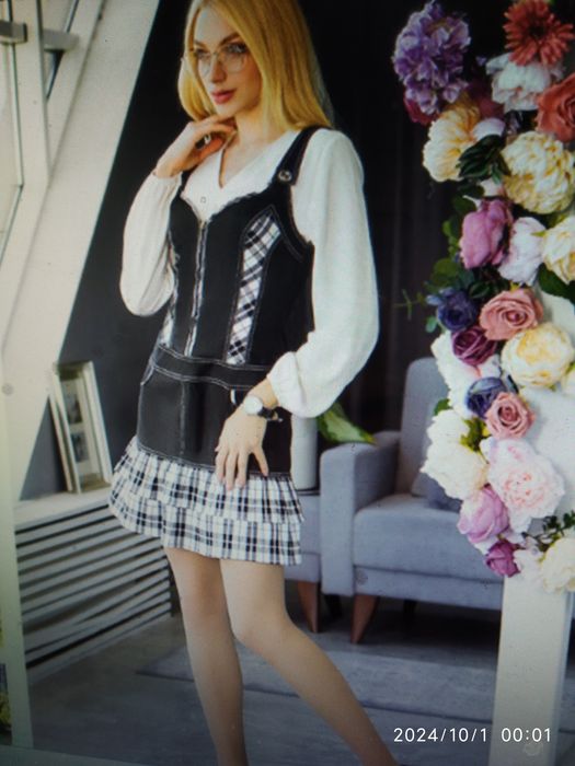 Плаття нове Сарафан джинсовий