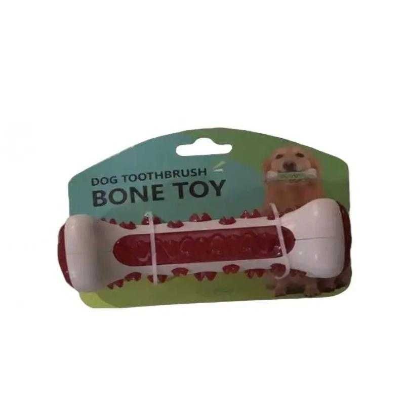 Резиновая косточка для собак TOOTH BRUSH DOG игрушка зубная щетка