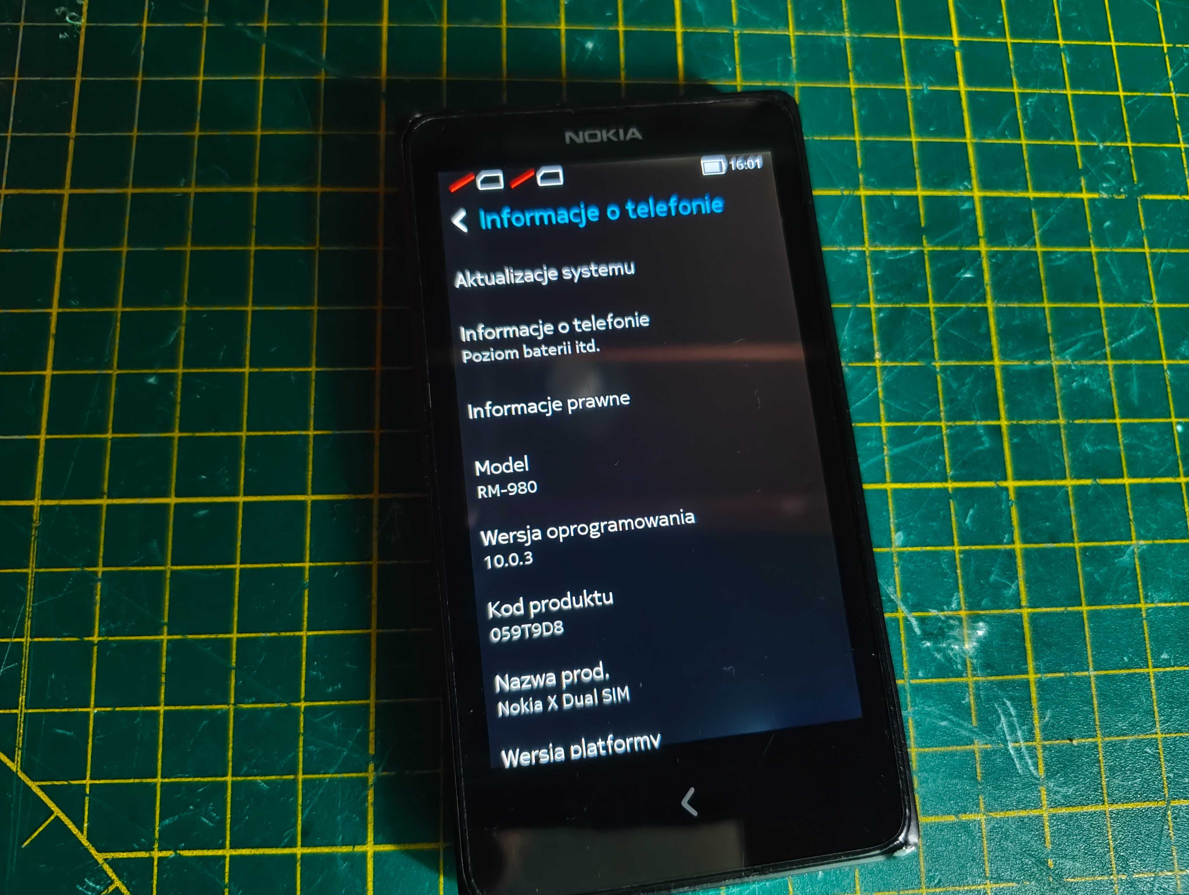 Smartfon Nokia X