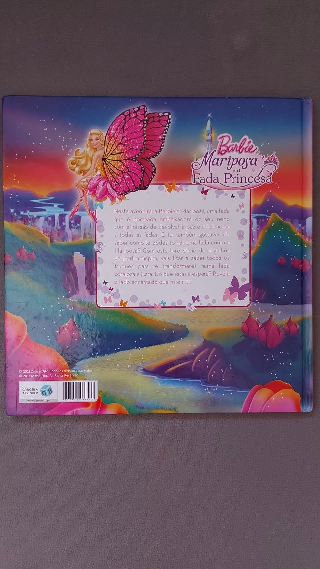 Livro barbie segredos de fada