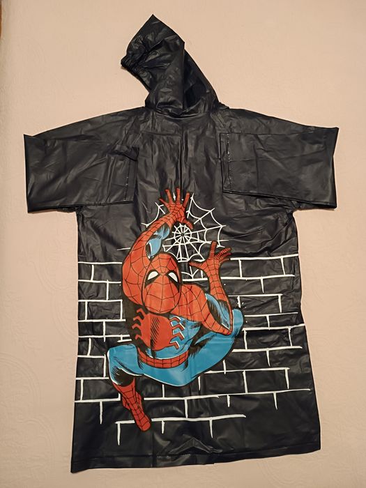 Capa para a chuva Spiderman para 8 anos