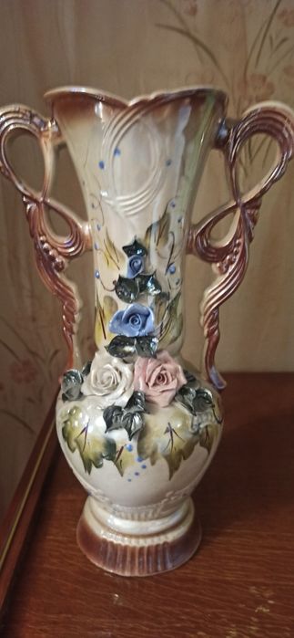 Ваза керамическая з росписью