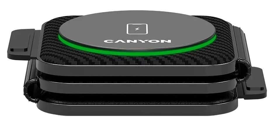 CANYON Ładowarka indukcyjna WS-305 15W 3 w 1 Czarna