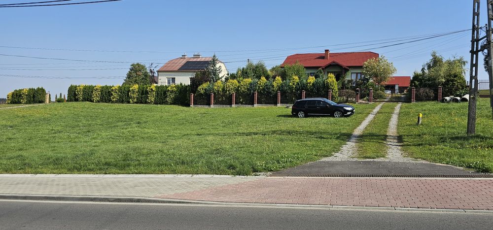Działka budowlana 10.5 ara Bysra k.Gorlic