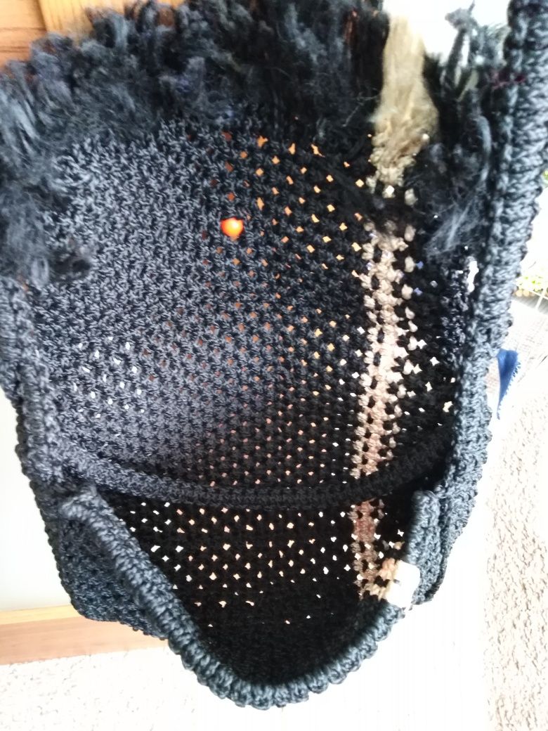 Torebka handmade ze sznurka ręcznie robiona