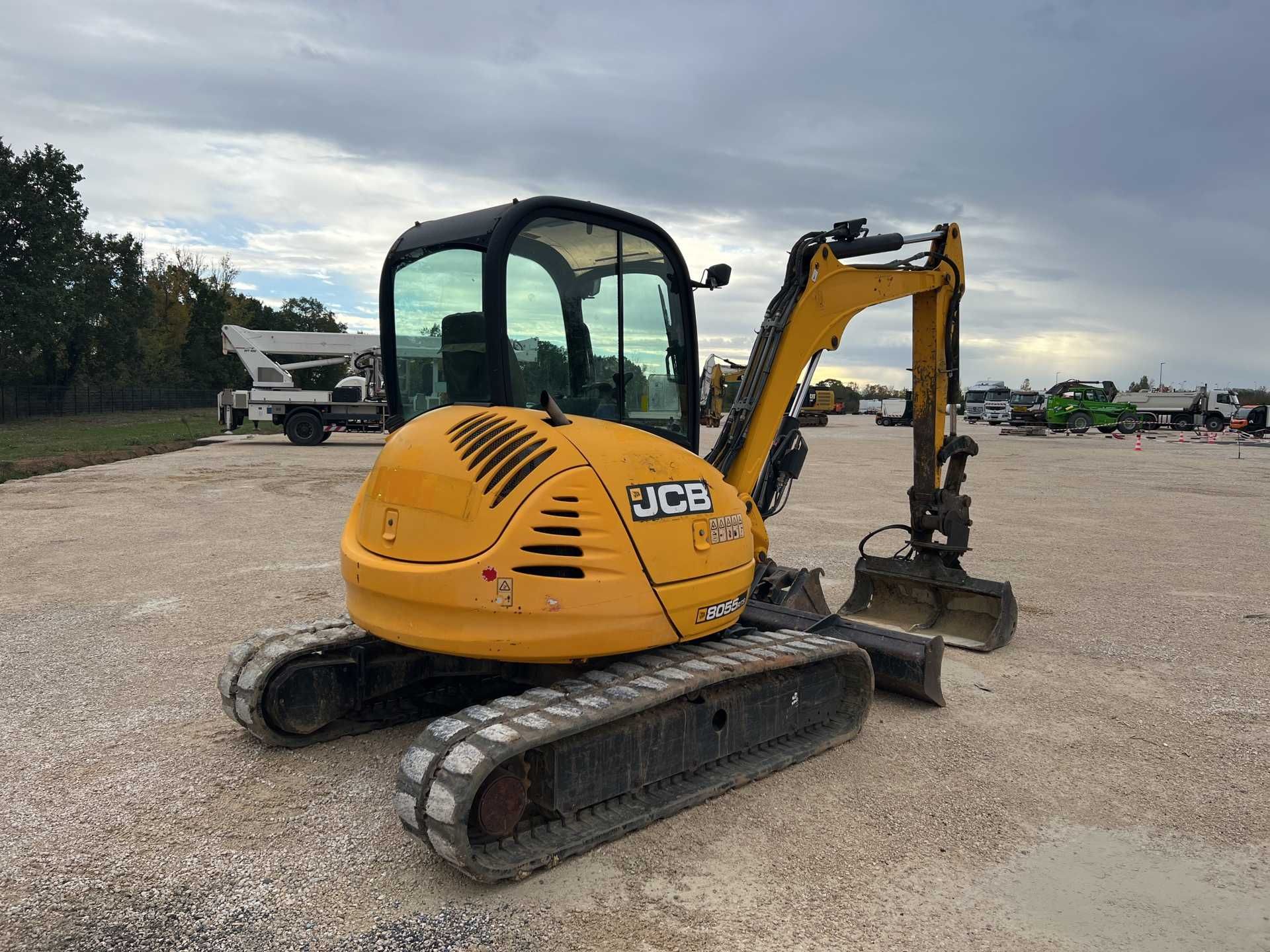 2015 JCB ​8055RTS mini escavadora giratoria