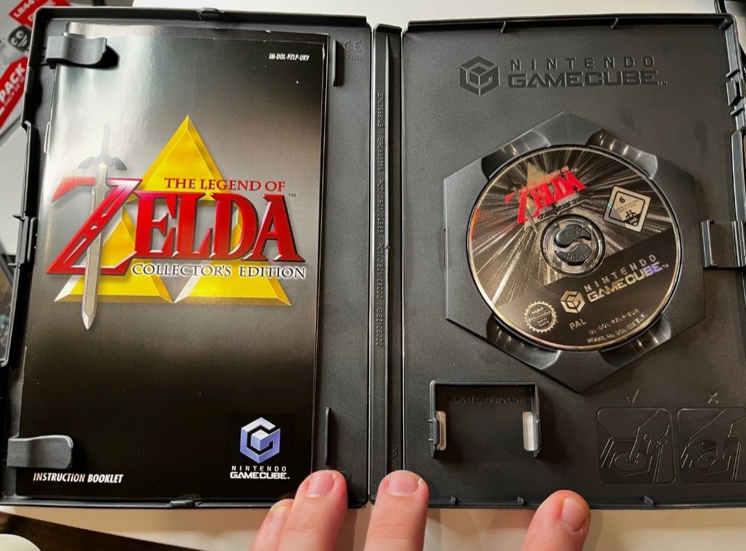 Nintendo Gamecube gra The Legend of Zelda stan kolekcjonerski  PAL