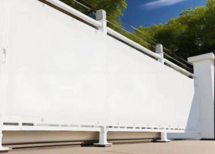 Ekran, osłona balkonowa 400 cm × 90 cm