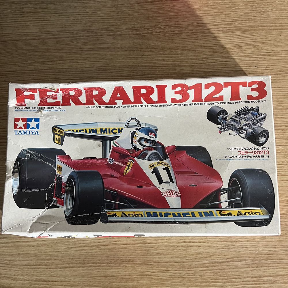 Kit Tamiya Ferrari 312T3 Coleção No10 1/20