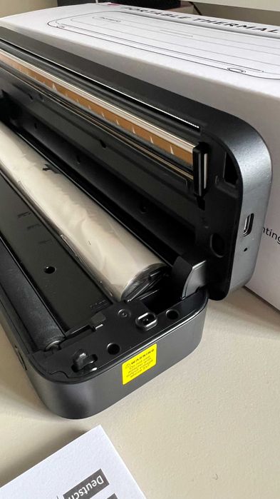 Impressora Térmica Portátil A4 Nova + 1 rolo papel oferta