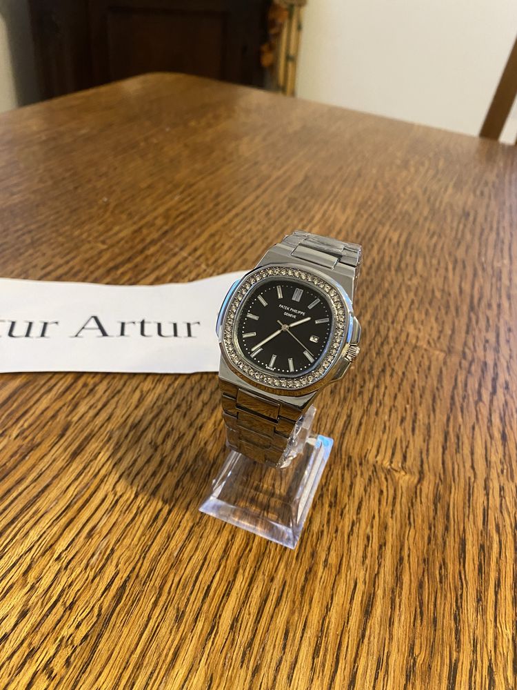 Patek Philippe Black Nautilus zegarek nowy męski