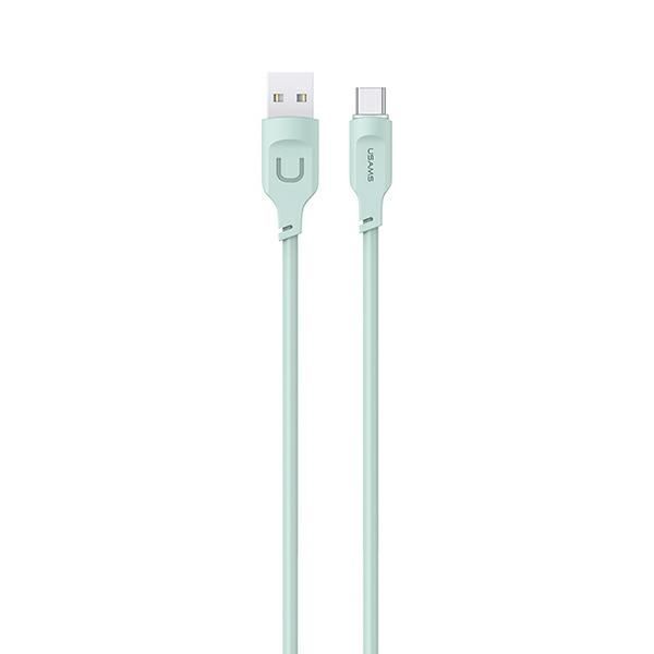 Kabel USB-C USAMS Lithe Series 66W 1,2m Green (US-SJ568)