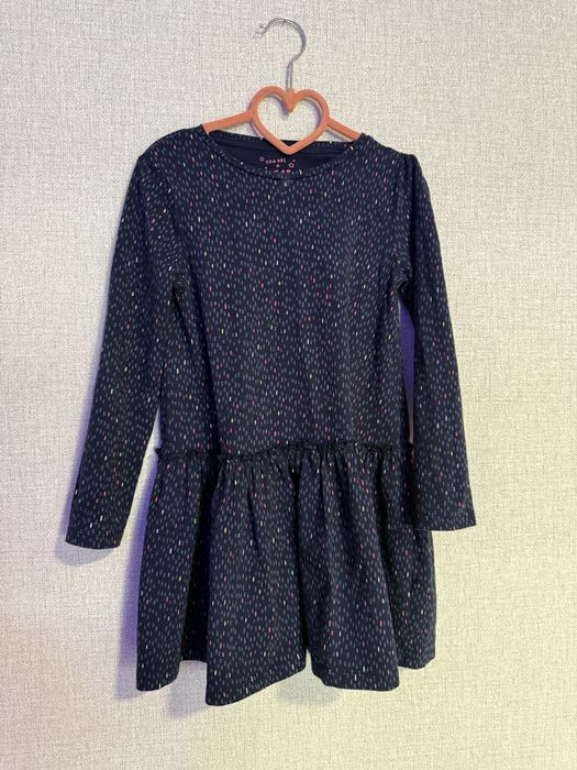 Zestaw ubrań sukienki h&m F&F Friendz Joules 110 116 serduszka kwiatki