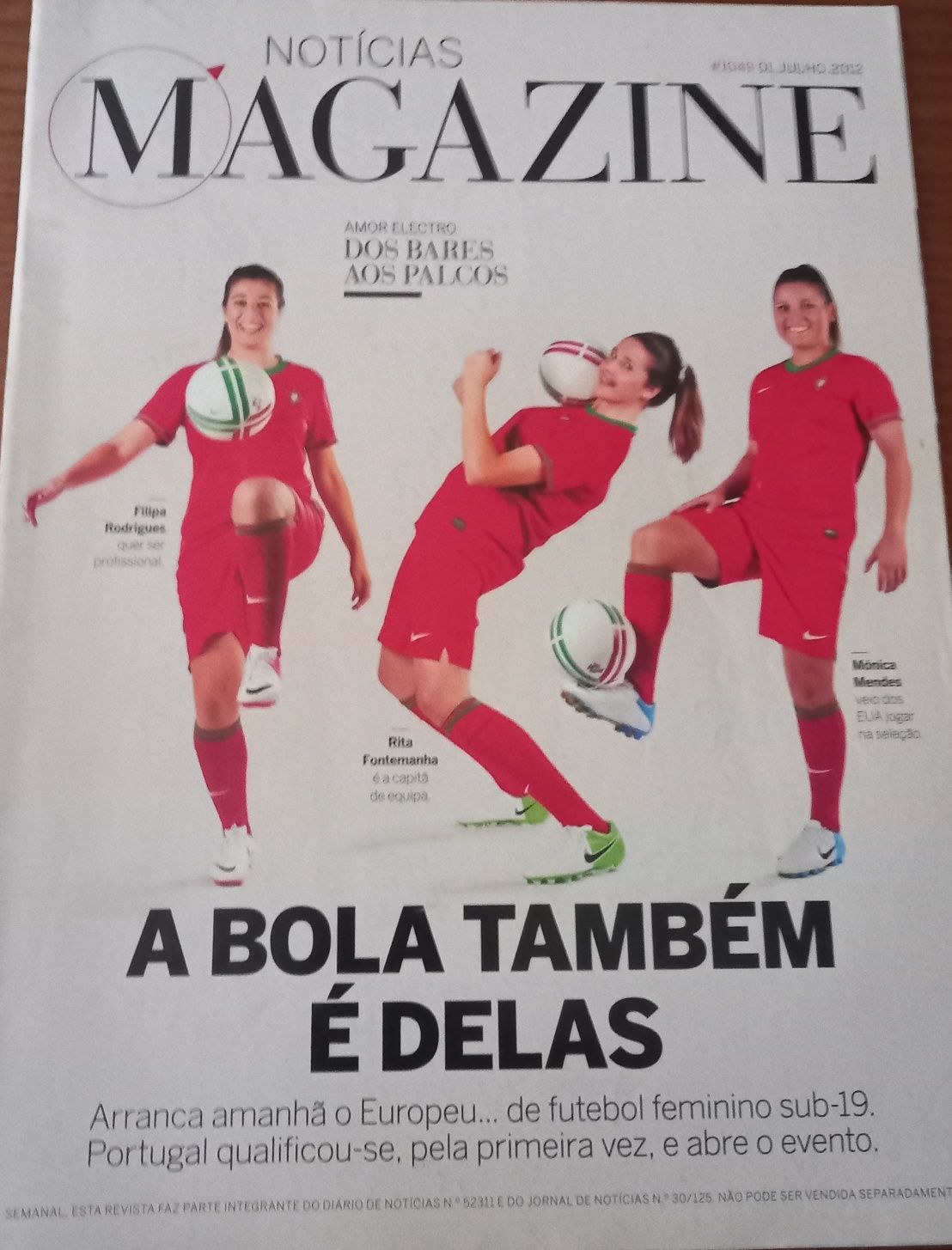 futebol feminino no euro 2012 em revista
