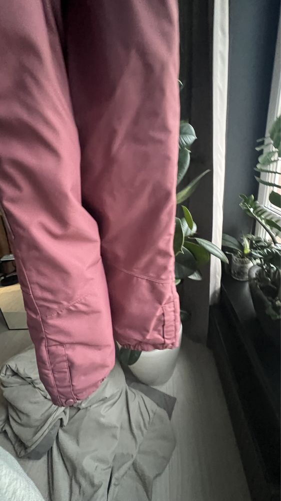 Штани зимні 116 см на 6 років рожеві для дівчинки