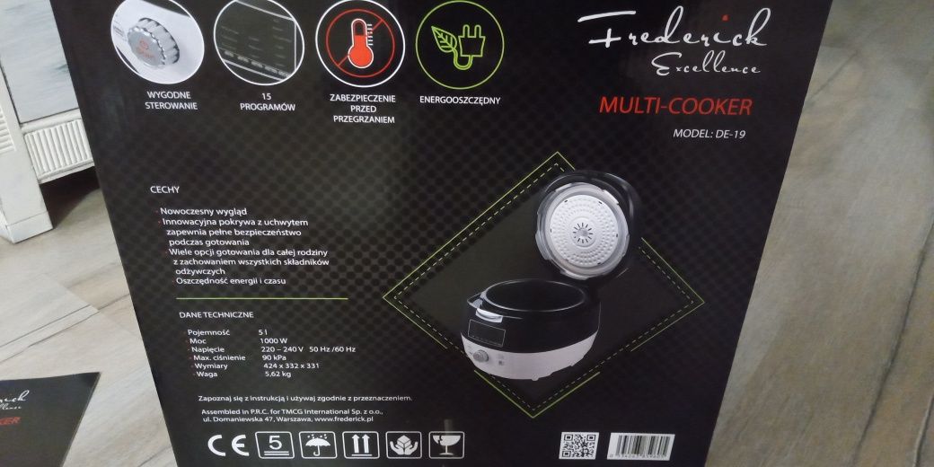 Multi-cooker Frederick Excellence DE -19