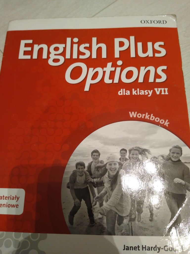 English plus options dla klasy 7 ćwiczeniówka angielski