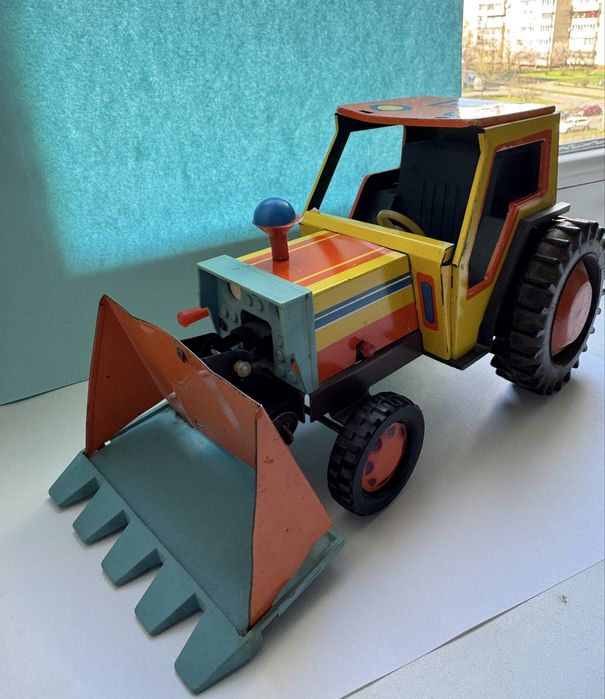 Ігрушка СРСР тракторний бульдозер