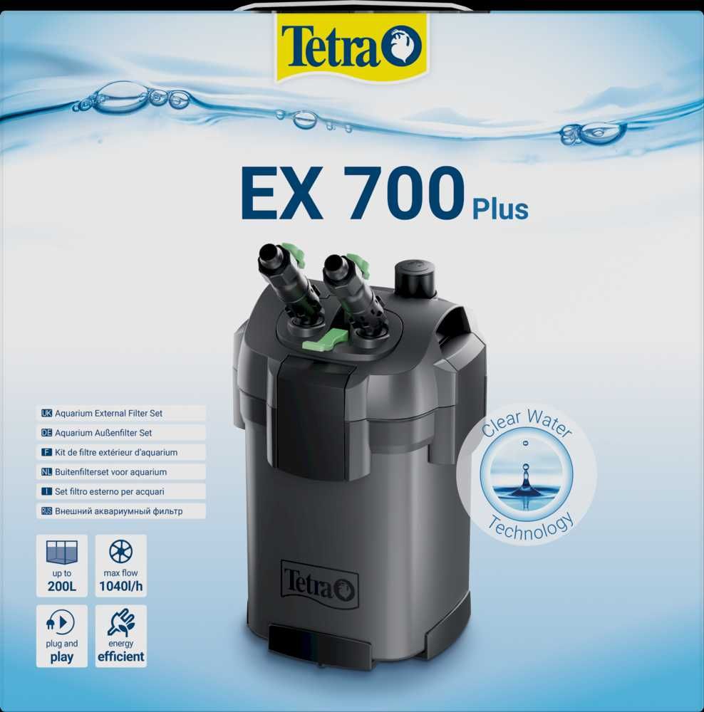 Зовнішній фільтр для акваріума Tetra External EX 700 + бонус*