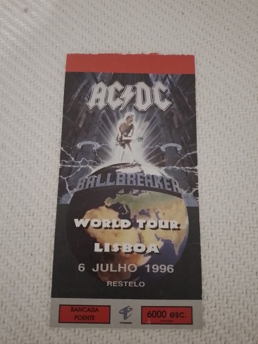 Bilhete Ac/Dc Restelo