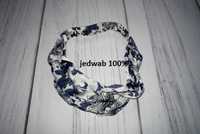 jedwabna opaska 100% silk scrunchy z gumką