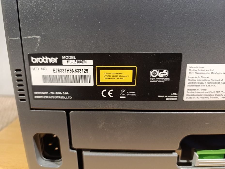 Drukarka laserowa Brother HL-L5100DN.