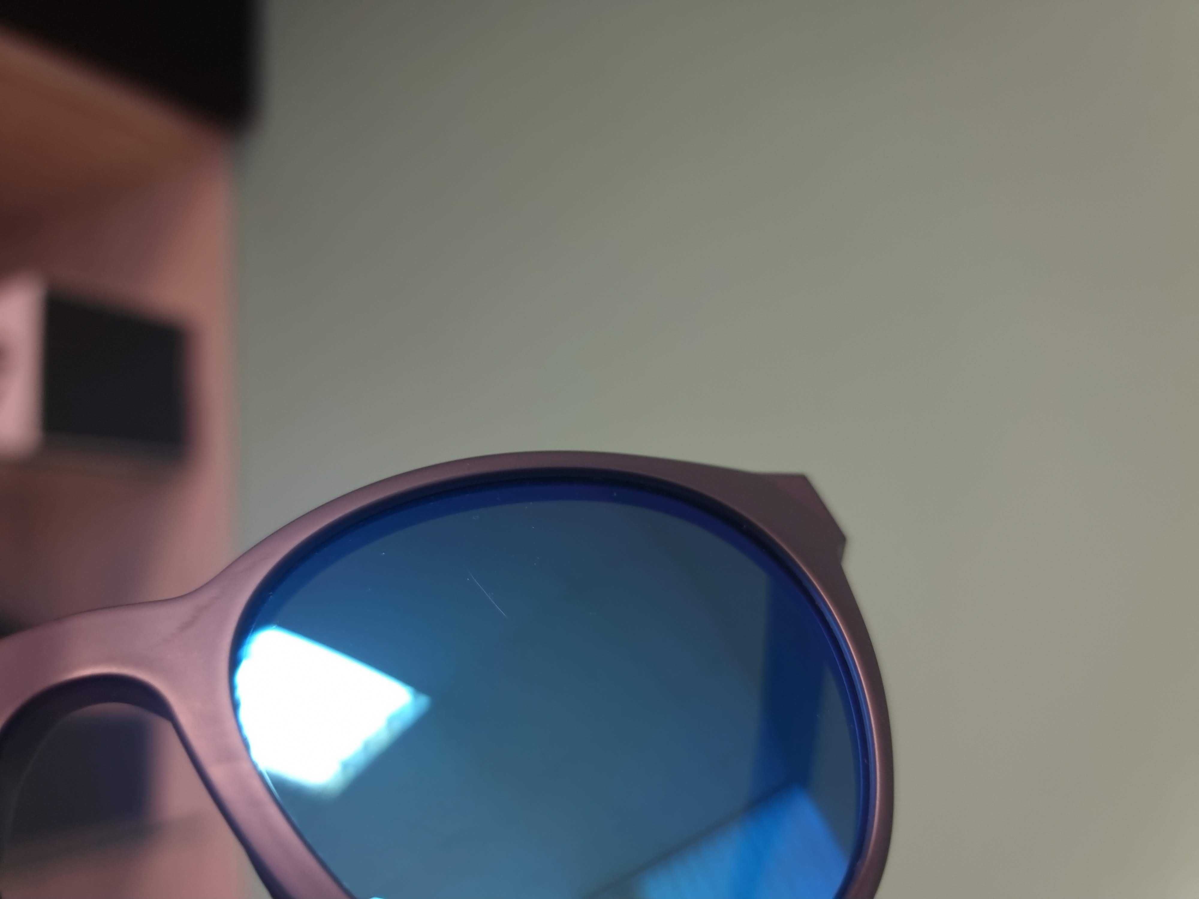 Окуляри жіночі Oakley Spindrift Matte Carbon Prizm Sapphire Polarized