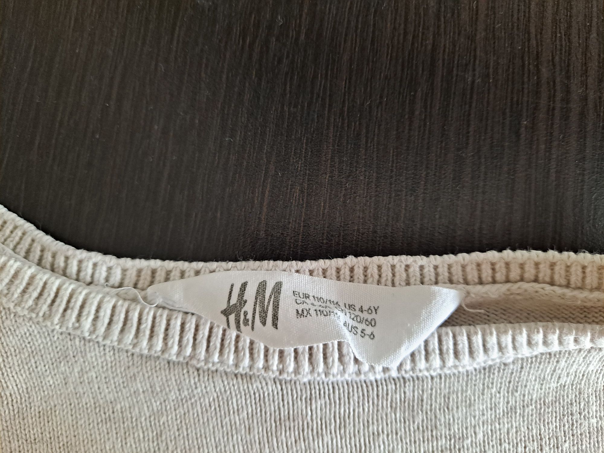Sweterek H&M r 110/116