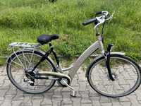 Ładny rower elektryczny BATAVUS PADOVA z baterią w ramie ION /A