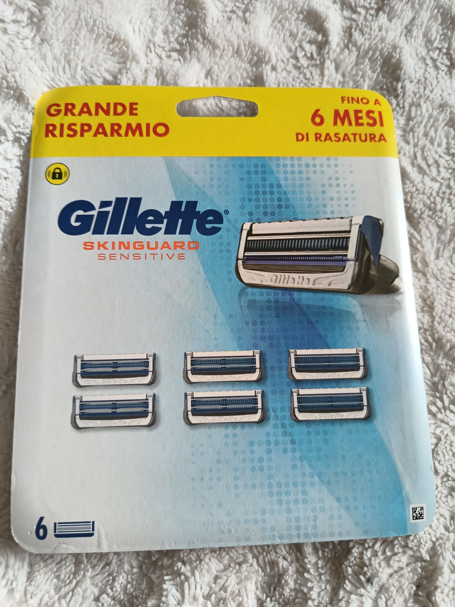 wkłady do golenia Gillette Skinguard sensitive.