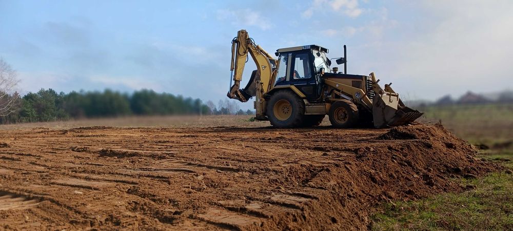 Usługi koparko Ładowarką minikoparką