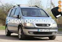 Opel Zafira 2001r. 1,8 Benzyna + Gaz 7 FOTELI klimatyzacja Alufelgi ELEKTRYKA Hak